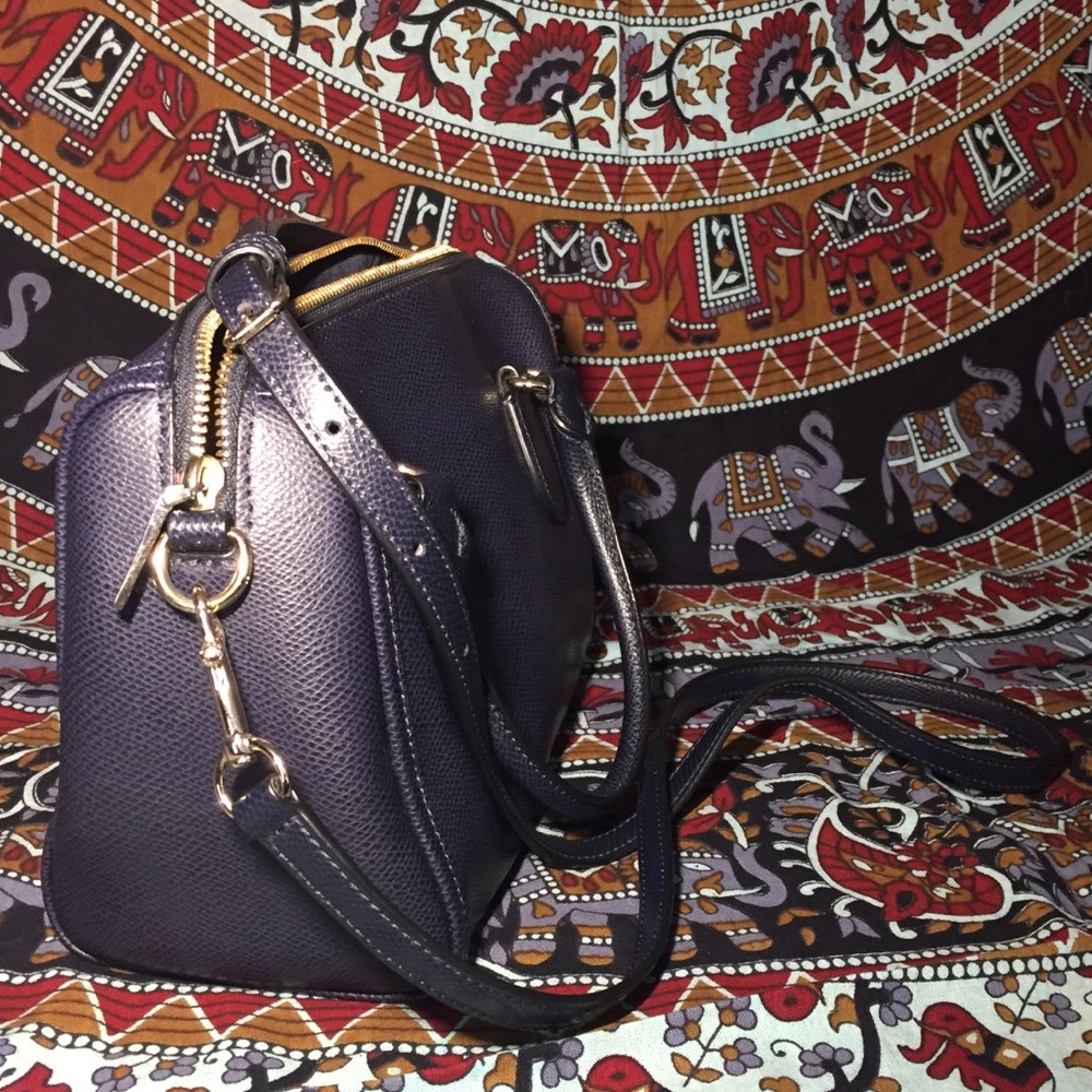 Coach Crossbody dark navy blue bag - Picture 6 of 6